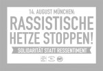 Rassistische Hetze stoppen!