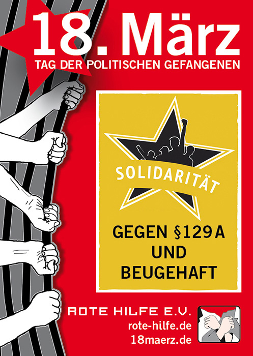 Solidarität gegen §129a und Beugehaft