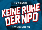 Keine Ruhe der NPD