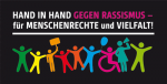 Menschenkette gegen Rassismus – für Menschenrechte und Vielfalt