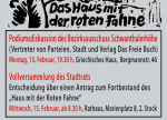 Stadtratssitzung: Antrag zum Erhalt des „Haus mit der Roten Fahne“