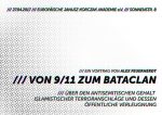 Von 9/11 zum Bataclan - Vortrag von Alex Feuerherdt
