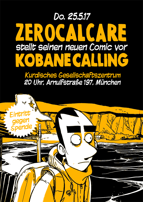 Zerocalcare stellt seinen neuen Comic vor: Kobane Calling
