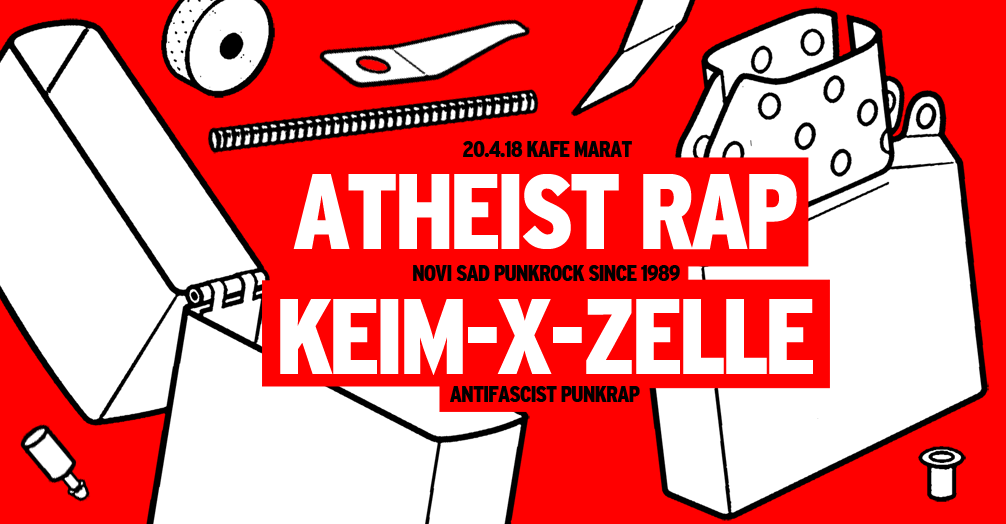 Freitagskafe: Atheist Rap + Keim-X-Zelle
