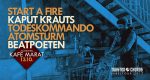 Freitagskafe: Kaput Krauts + Start A Fire + Beatpoeten + Todeskommando Atomsturm
