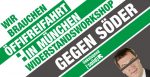 Widerstandsworkshop gegen Markus Söder