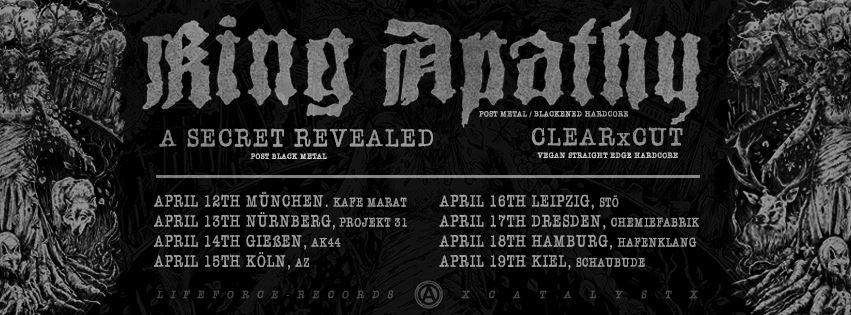 Freitagskafe: King Apathy + A Secret Revealed + ClearXCut