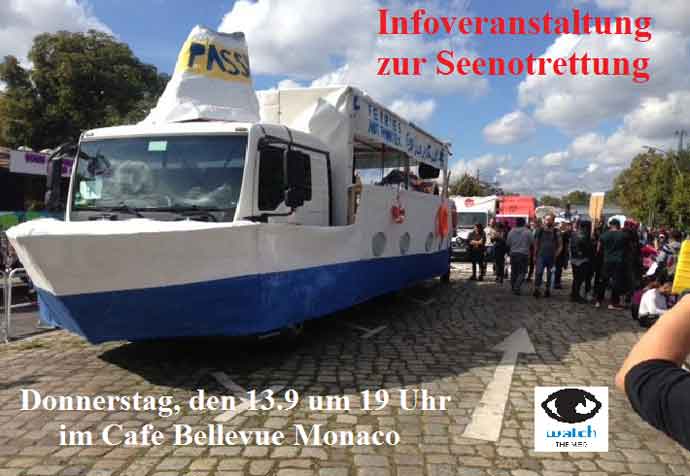 Was ist los im Mittelmeer? Infoveranstaltung zur Seenotrettung