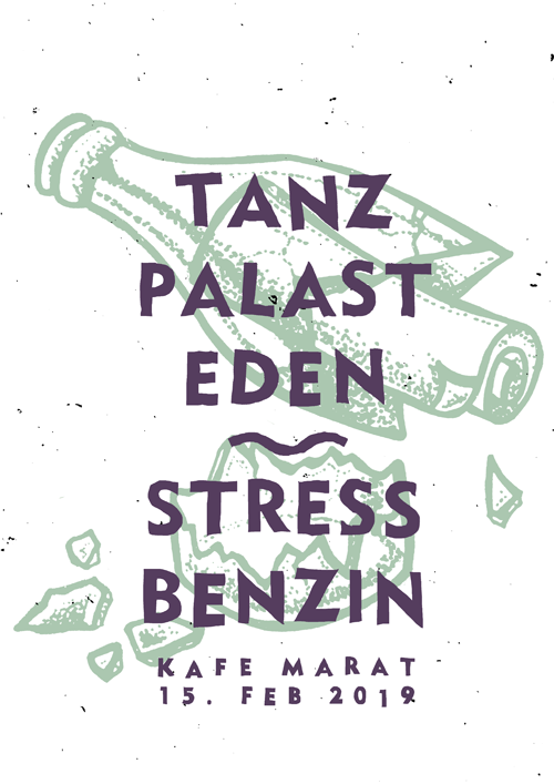 Freitagskafe: Tanzpalast Eden + Stressbenzin