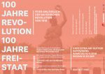 100 Jahre Revolution -100 Jahre Freistaat