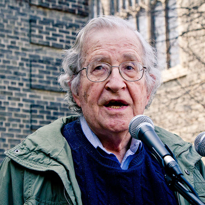 Vortrag über Noam Chomsky: Die Sprache der Politik