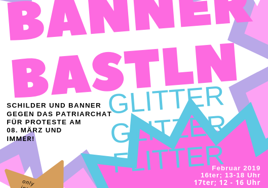 Banner Basteln Gegen Das Patriarchat Fur 08 Marz Und Immer Kalinka