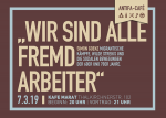 Antifa-Café: "Wir sind alle Fremdarbeiter!"