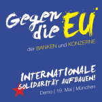 Vorbereitungstreffen und Basteln zum Internationalistischen Block auf der Demo am 19.5.