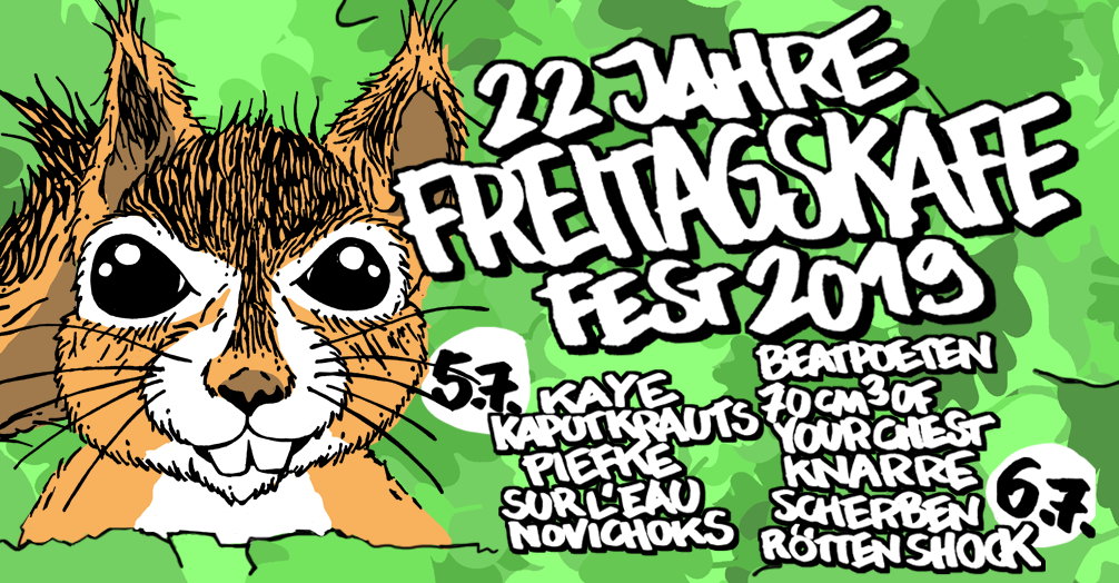 22 Jahre Freitagskafe Fest