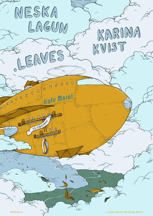 Freitagskafe: Neska Lagun + Leaves + Karina Kvist