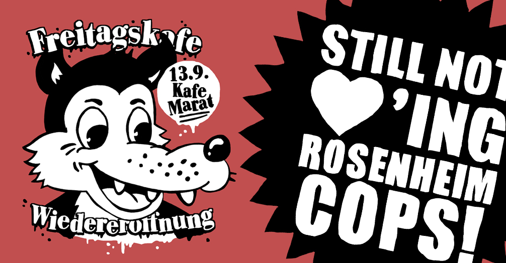 Freitagskafe Wiedereröffnung: Konzert, Party & Vortrag