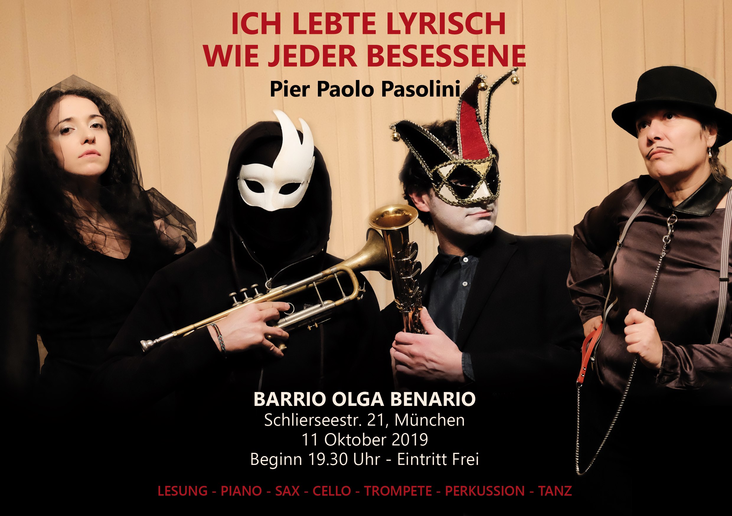 Pier Paolo Pasolini „Ich lebte lyrisch, wie jeder Besessene“