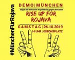 DEMO Rise Up for Rojava - Stoppt den türkischen Angriffskrieg gegen die Kurden