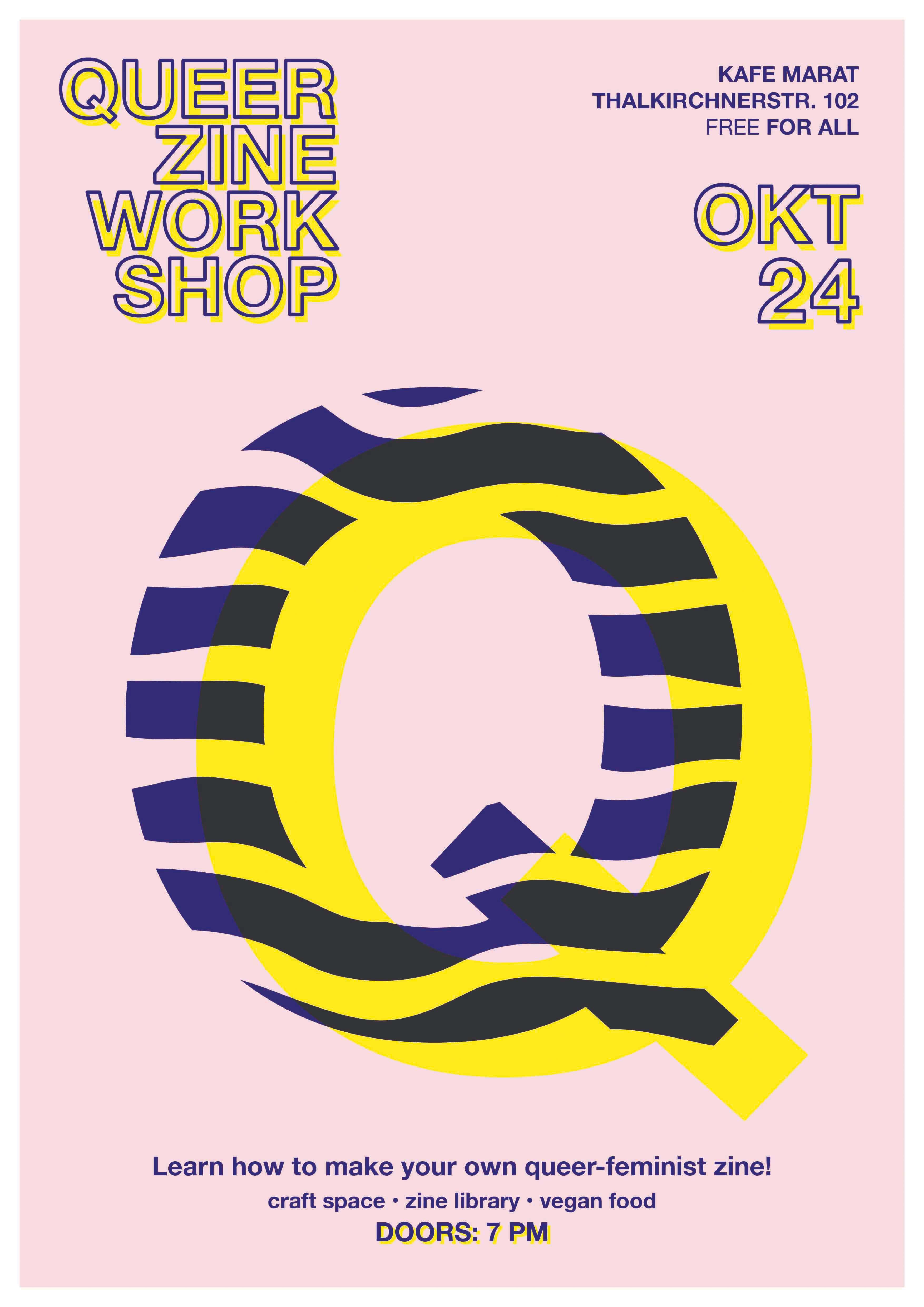 Queerkafe: Queer Zine Workshop