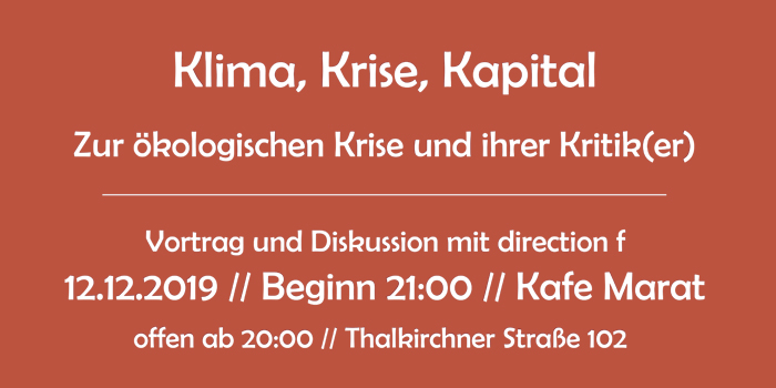 Klima, Krise, Kapital