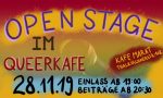 Open stage im Queerkafe