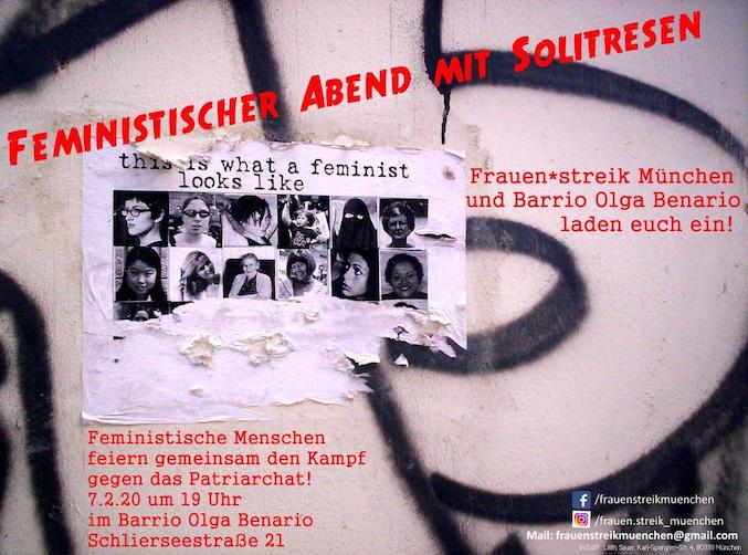 Feministischer Abend und Solitresen