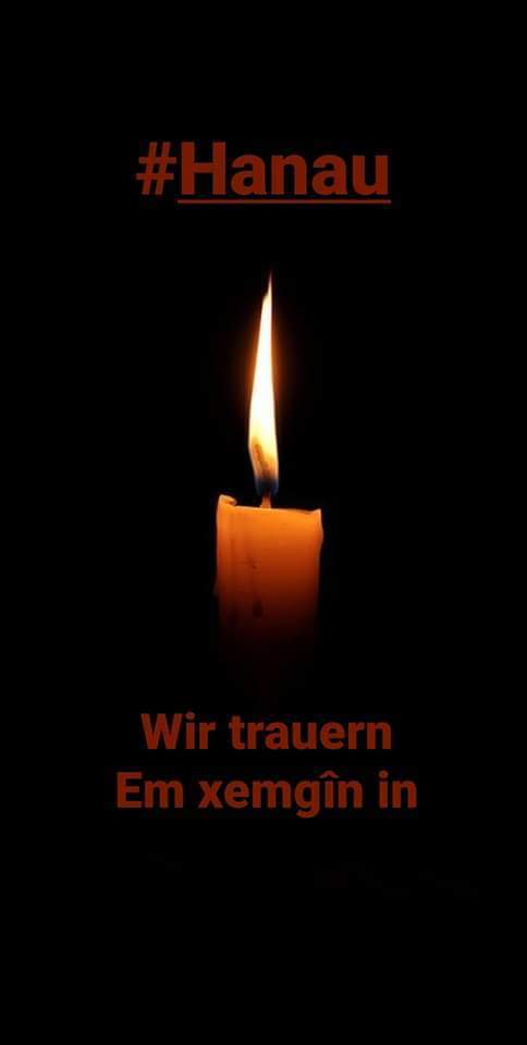 Mahnwache gegen Rechtsterror. #Hanau