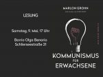 Lesung mit Marlon Grohn "Kommunismus für Erwachsene"