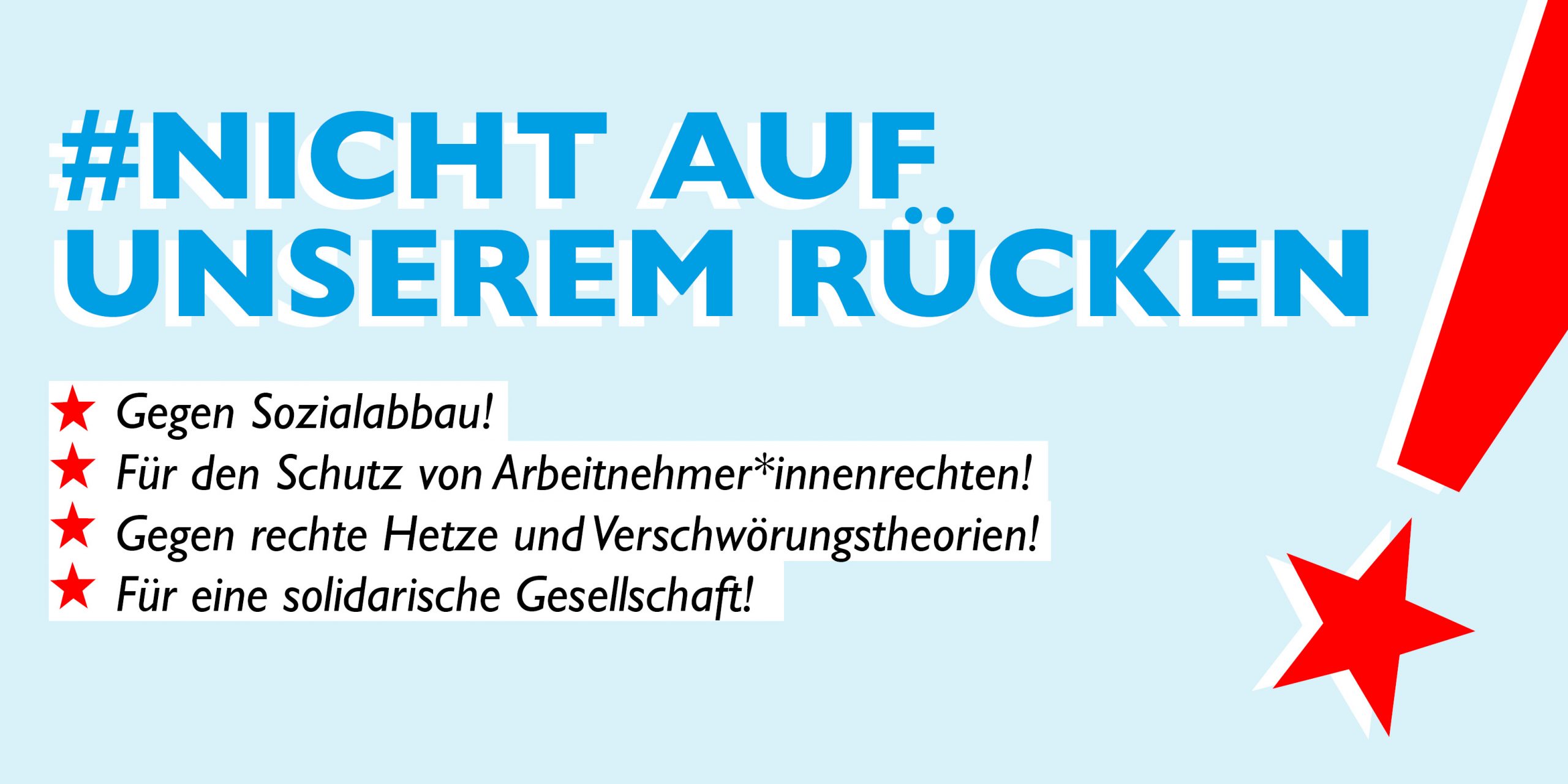 Kundgebung: Eure Krise – Nicht auf unserem Rücken!