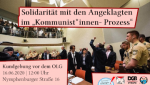 [Gericht] Solidarität mit den Angeklagten im "Kommunist*innen- Prozess"