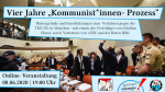 Online-Veranstaltung: 4 Jahre "Kommunist*innen-Prozess" gegen TKP/ML in München