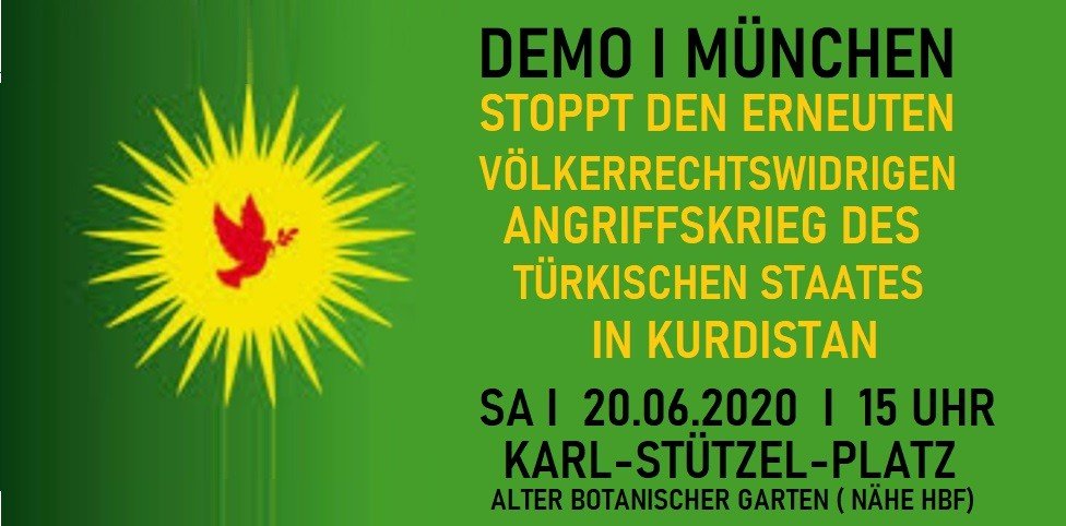 Stoppt den erneuten völkerrechtswidrigen Angriffskrieg des türkischen Staates in Kurdistan