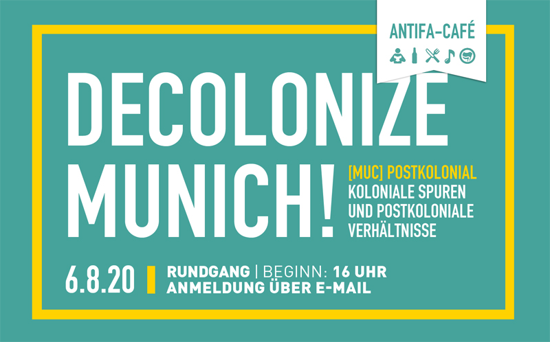 Antifa-Café-Rundgang: Decolonize Munich!