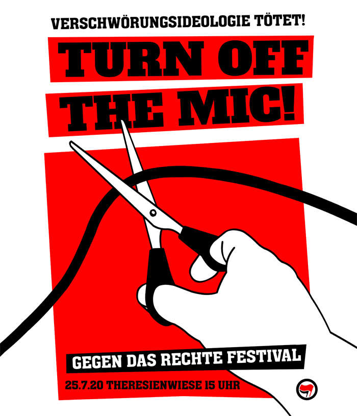 turn off the mic: Gegen das rechte Festival auf der Theresienwiese