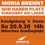 Demo: Evakuiert die Lager - Wir haben Platz!