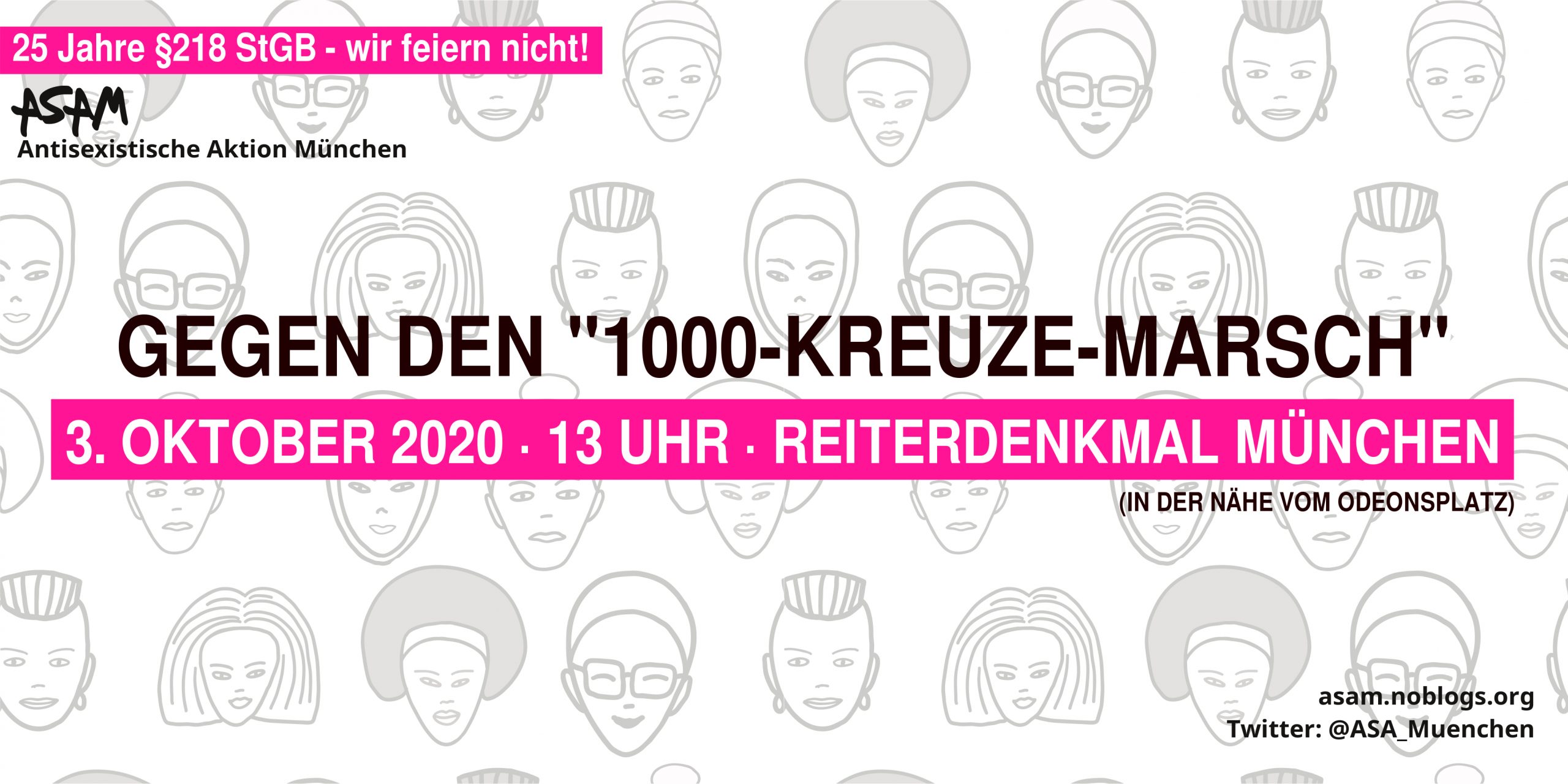 Proteste gegen den „1000-Kreuze-Marsch“