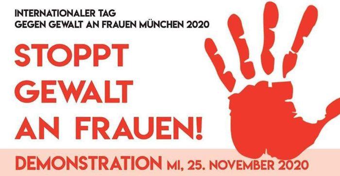 Internationaler Tag gegen Gewalt an Frauen* – 25. November 2020