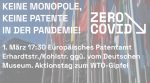 #NoCovidMonopolies Gebt die Patente frei! #ZeroCovid-Aktionstag zur WTO-Versammlung