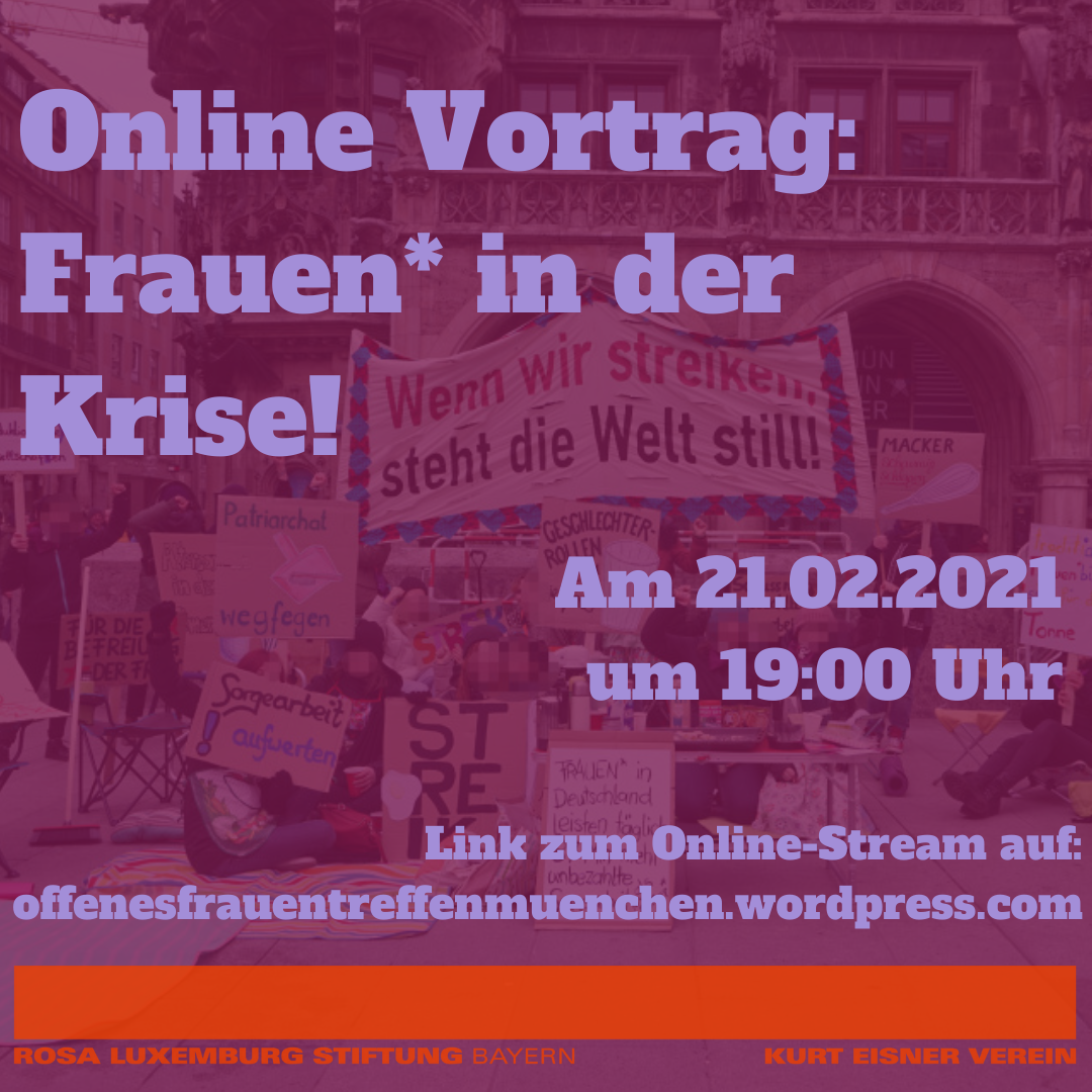 Frauen* in der Krise - Online-Veranstaltung