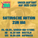 Auftaktaktion von Smash-IAA