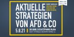 Antifa-Café: Robert Andreasch: Aktuelle Strategien von AfD & Co. – Zwischen Corona-Protesten und Bundestagswahl