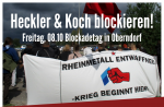Mobi-Veranstaltung: Heckler & Koch blockieren!