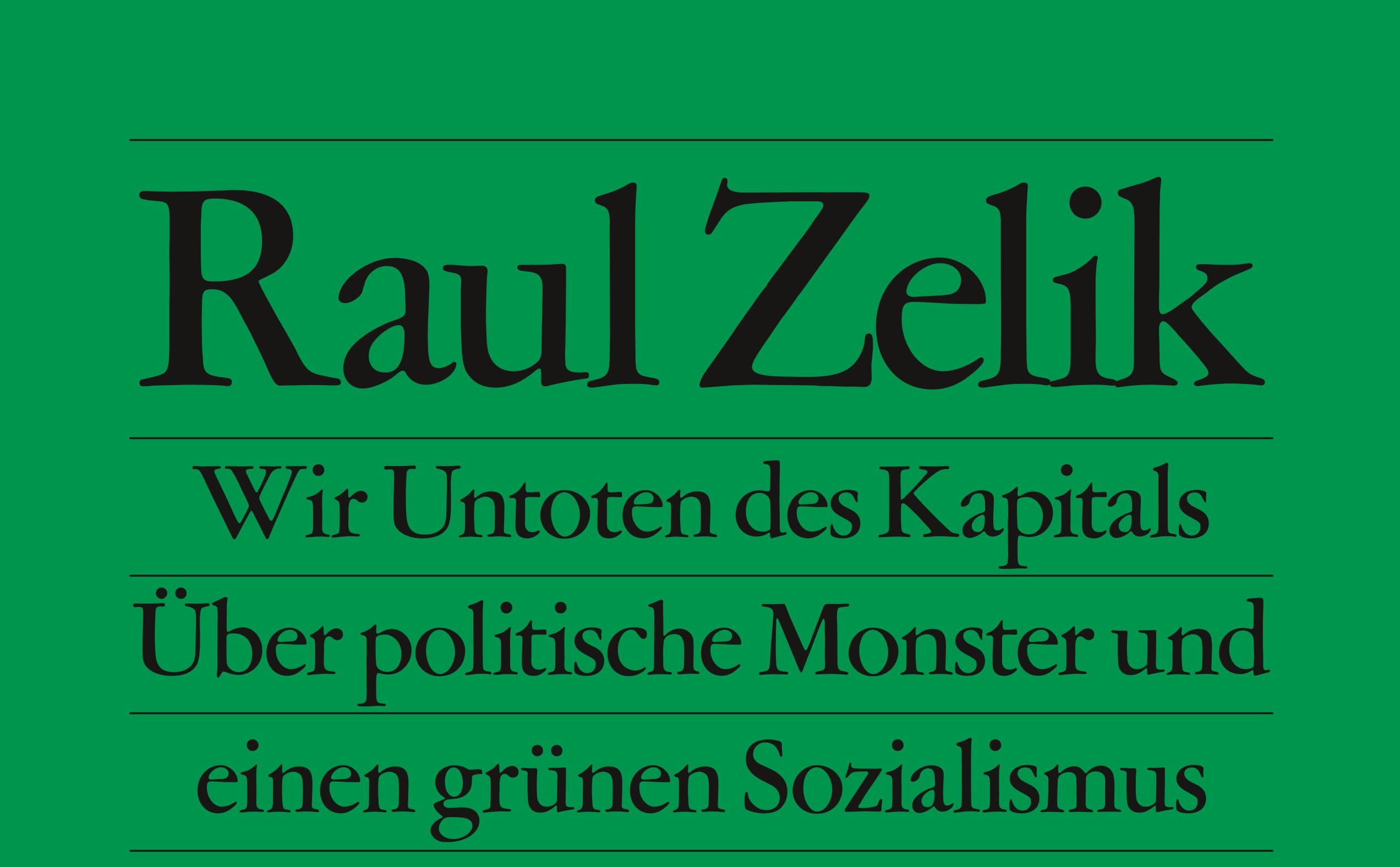 Grüner Sozialismus statt grüner Kapitalismus - ein Gespräch mit Raul Zelik