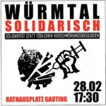 Gauting: gegendemo zu den Spaziergängen