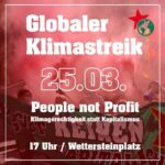 Globaler Klimastreik - People not Profits