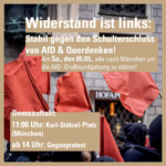 Stabil gegen den Schulterschluss von AfD & Querdenken