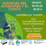 Spaziergang durch München mit zwei indigenen Aktivist*innen aus #Kolumbien