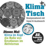 KlimaTisch: Die Rolle von Emotionen im Aktivismus