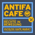 Antifa-Café: Rechte in Bewegung (Robert Andreasch)